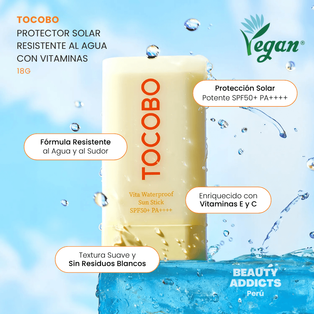 Protector solar portátil resistente al agua para reaplicar sobre la piel durante actividades diarias, viajes o exposición prolongada al sol.