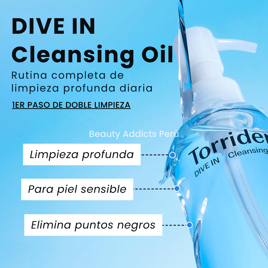 Limpiador al aceite que ayuda a remover exceso de sebo y residuos acumulados en los poros.