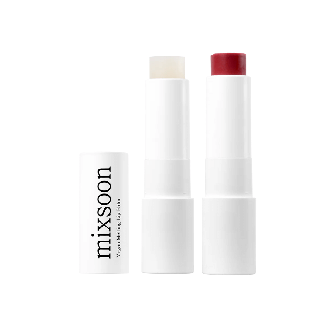 Vegan Melting Lip Balm de Mixsoon, bálsamo labial nutritivo y 100% vegano.