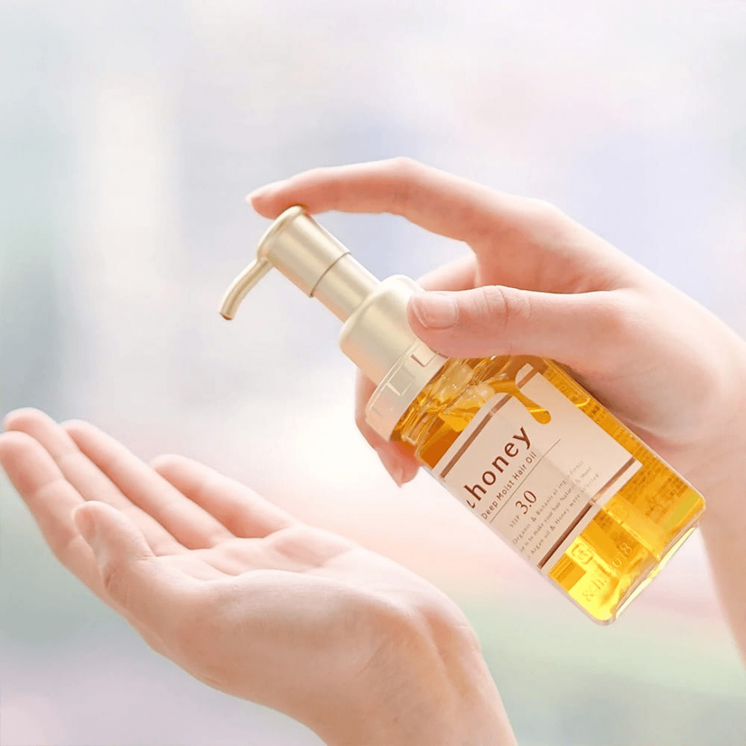 Aceite capilar japonés que ayuda a suavizar las puntas, reducir el frizz y mejorar la manejabilidad del cabello.