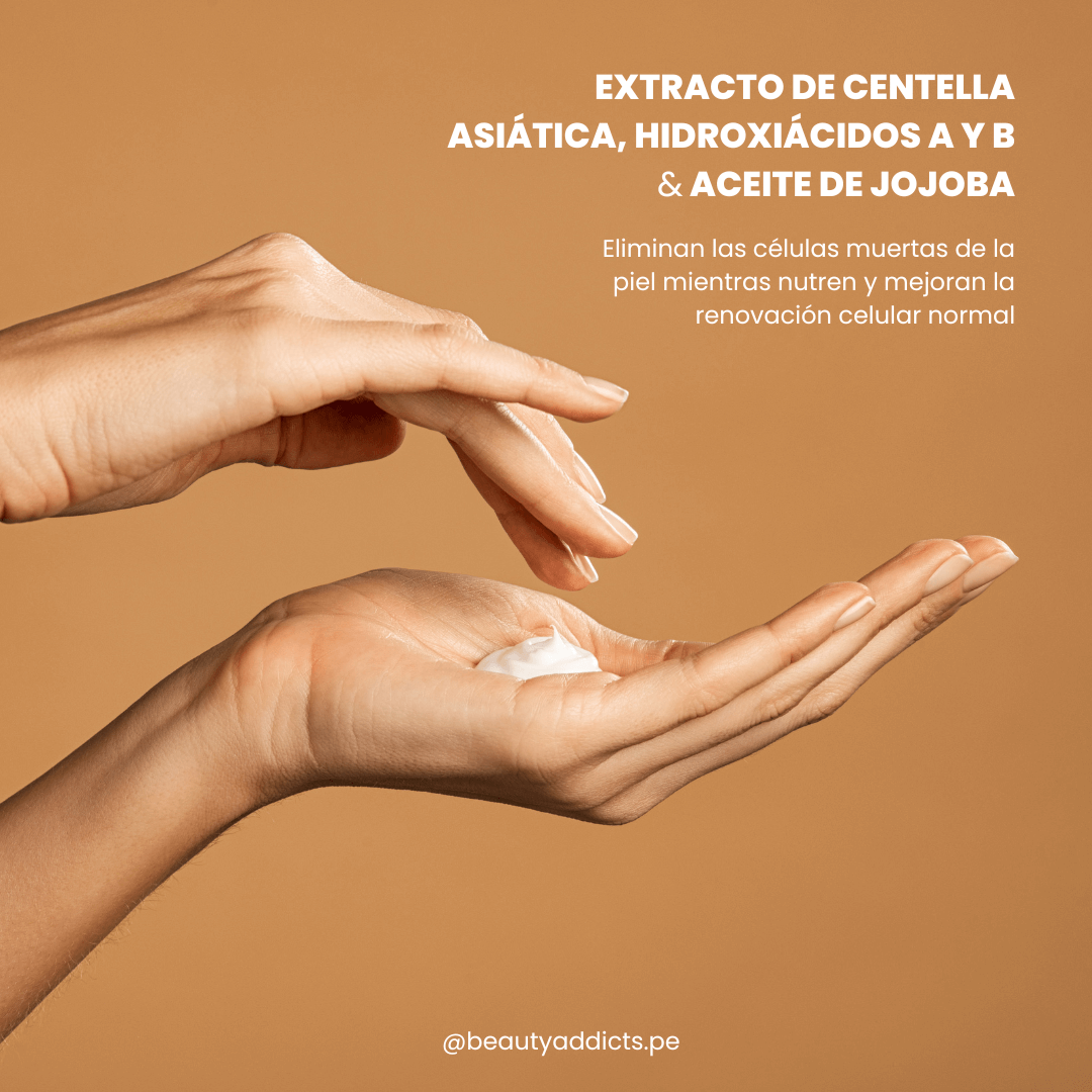 Volpaderm AHA Milk de Frezyderm, elimina células muertas y mejora la textura facial.