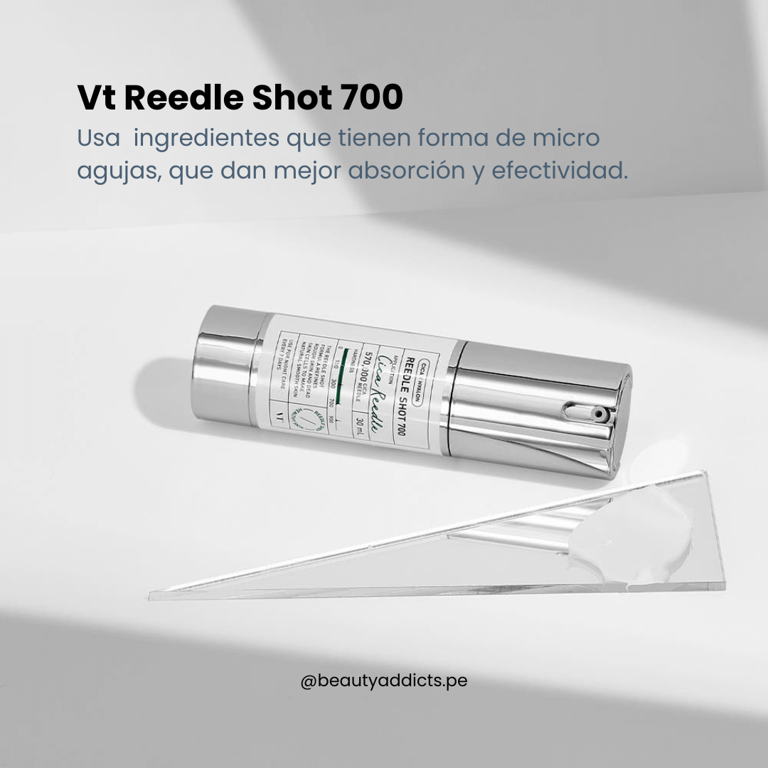 VT Reedle Shot 700 que rejuvenece con tecnología de microagujas marinas.