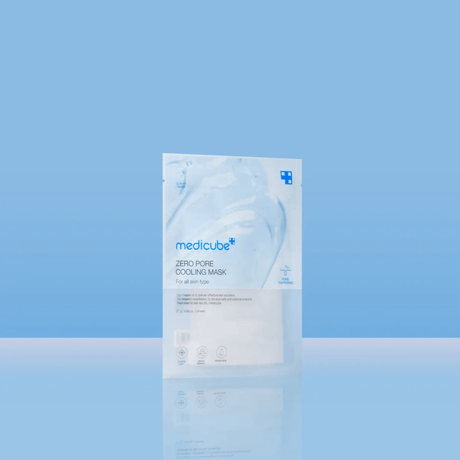 Medicube Zero Pore Cooling Mask con efecto frío para piel grasa.