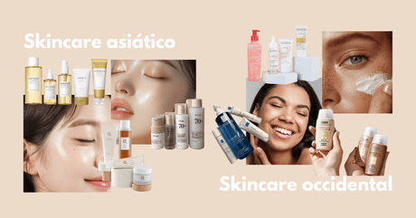 Skincare asiático o skincare occidental: ¿cuál es mejor para tu piel?