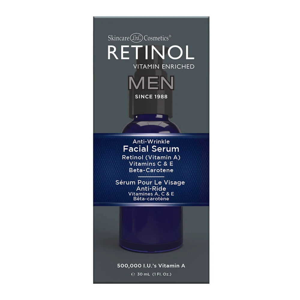 Retinol Men Serum Facial Antienvejecimiento