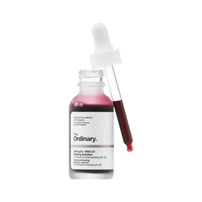 The Ordinary AHA 30% + BHA 2% Peeling Solution para exfoliación química profunda.