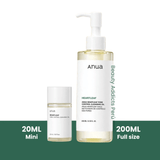 Heartleaf Pore Control Cleansing Oil, fórmula ligera que remueve el sebo y deja la piel suave e hidratada.