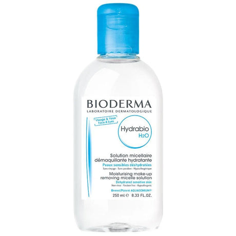 Hydrabio H2O Bioderma agua micelar que aporta frescura y confort inmediato.
