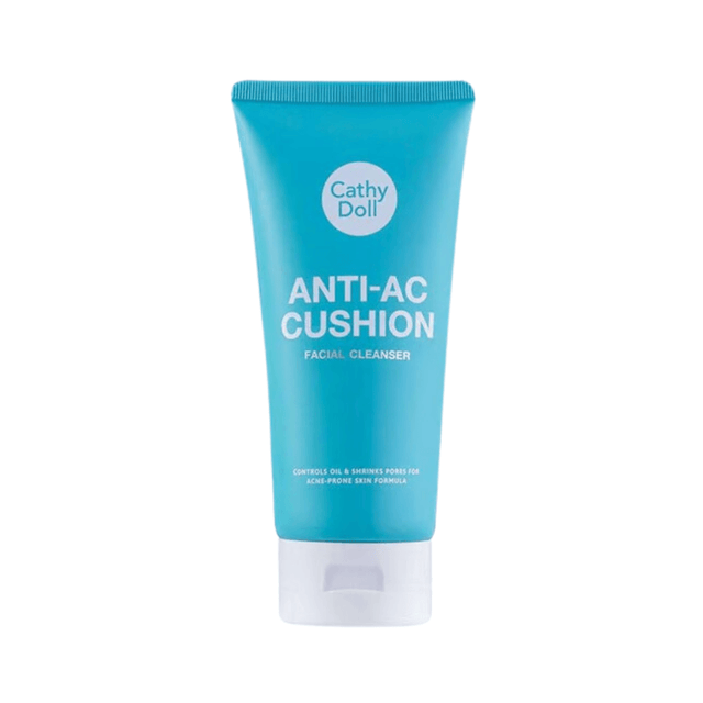 Anti AC Cushion Cathy Doll, espuma limpiadora que reduce impurezas y suaviza la piel.