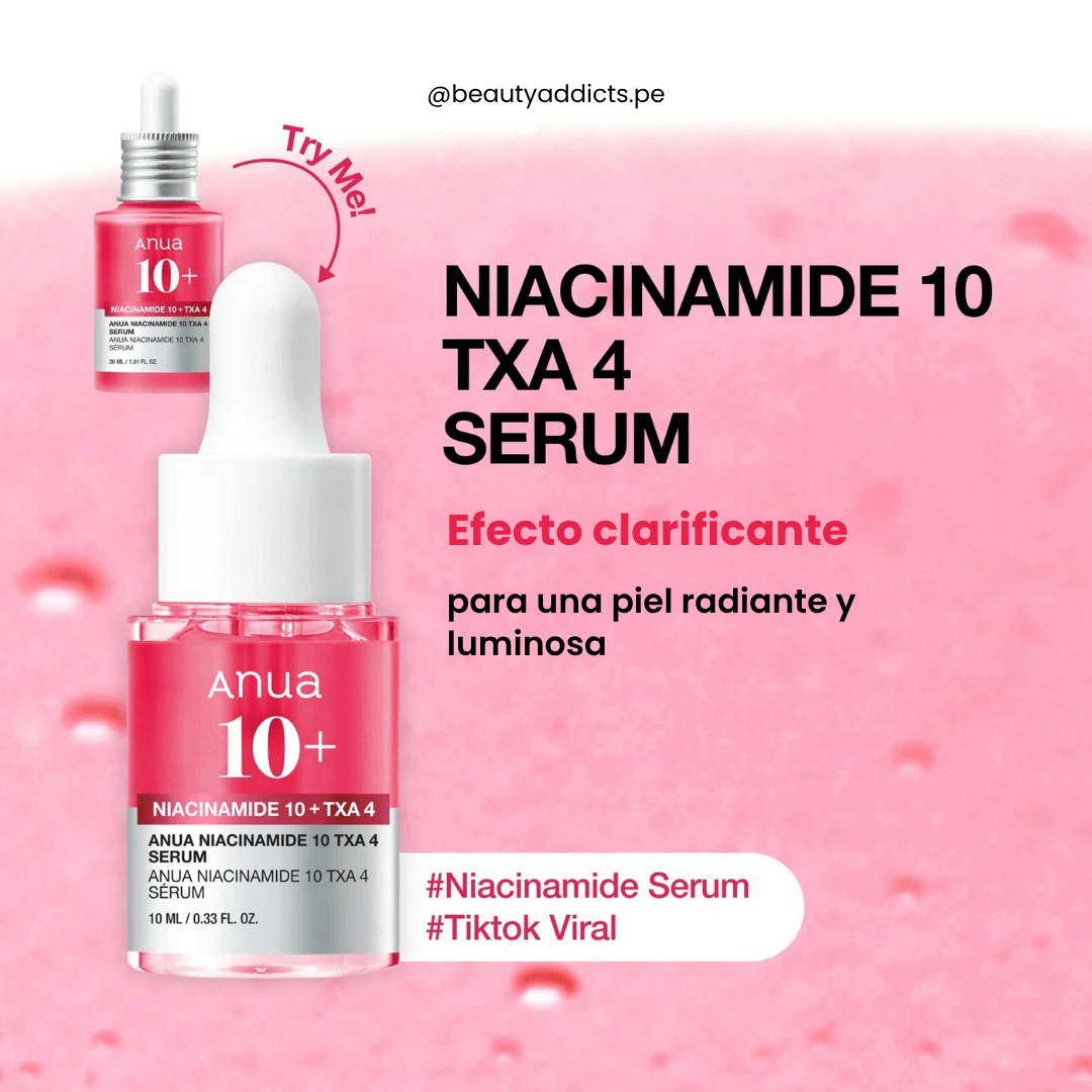 Anua Serum Mini Trio Set: niacinamide 10 txa 4 serum