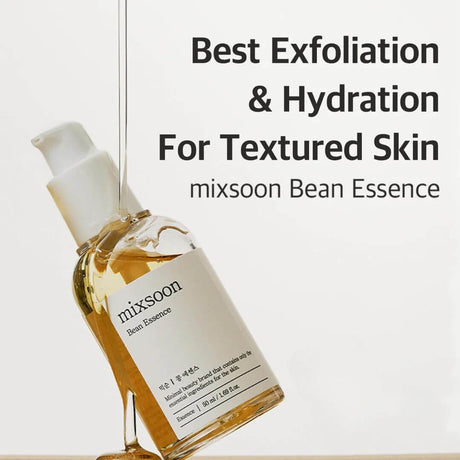 Mixsoon Bean Essence, tratamiento coreano icónico con beneficios antiedad y renovadores.