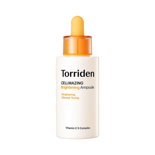 Torriden Cellmazing Brightening Ampoule para manchas y tono desigual.