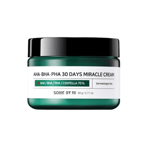AHA BHA PHA Cream que exfolia suave y mantiene la piel equilibrada.