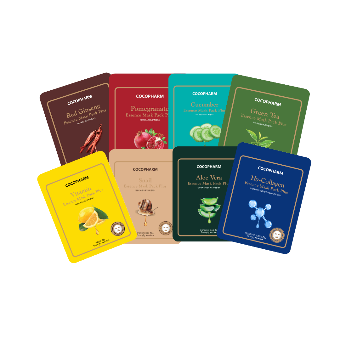 Mascarilla coreana Cocopharm con esencia nutritiva.