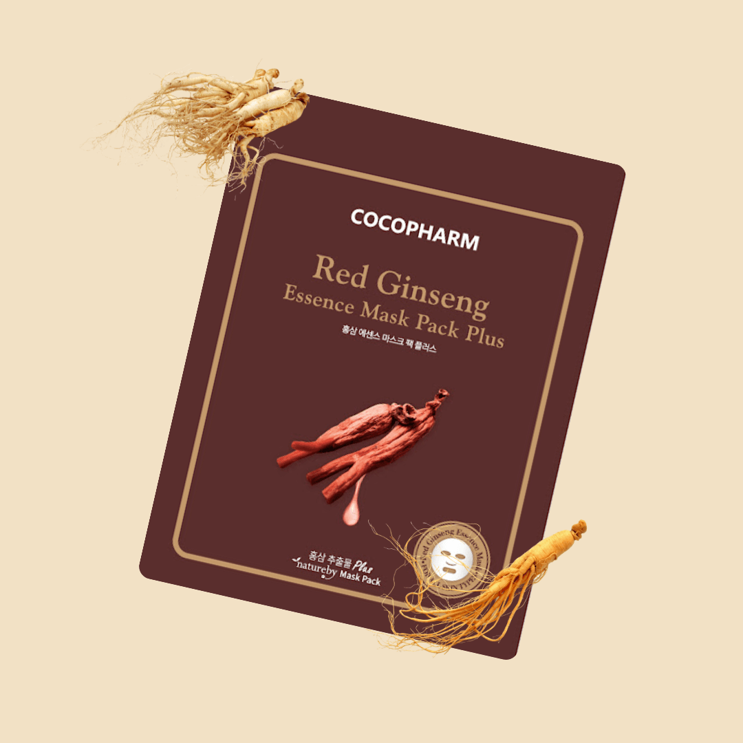 Red Ginseng Essence Mask Pack Plus Cocopharm