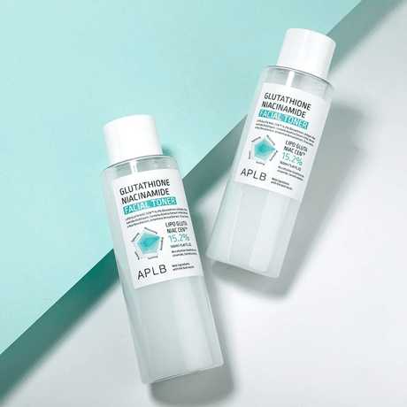 APLB Facial Toner para mejorar el brillo y la uniformidad de la piel.