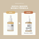 Ampoule coreano Anua Heartleaf 80 con efecto calmante intensivo.