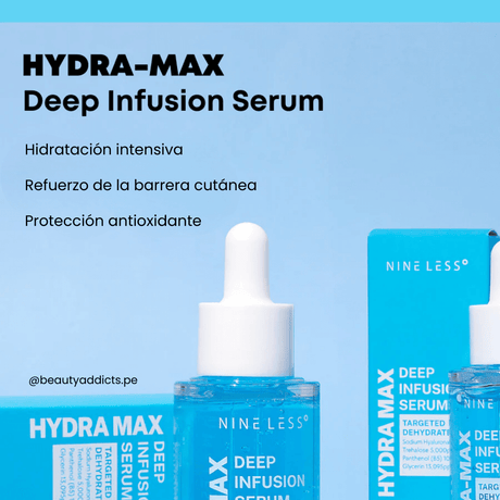 Deep Infusion Serum Nineless para piel seca y deshidratada.