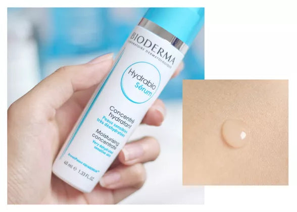 Hydrabio Sérum de Bioderma, textura ligera y refrescante que hidrata sin obstruir poros.
