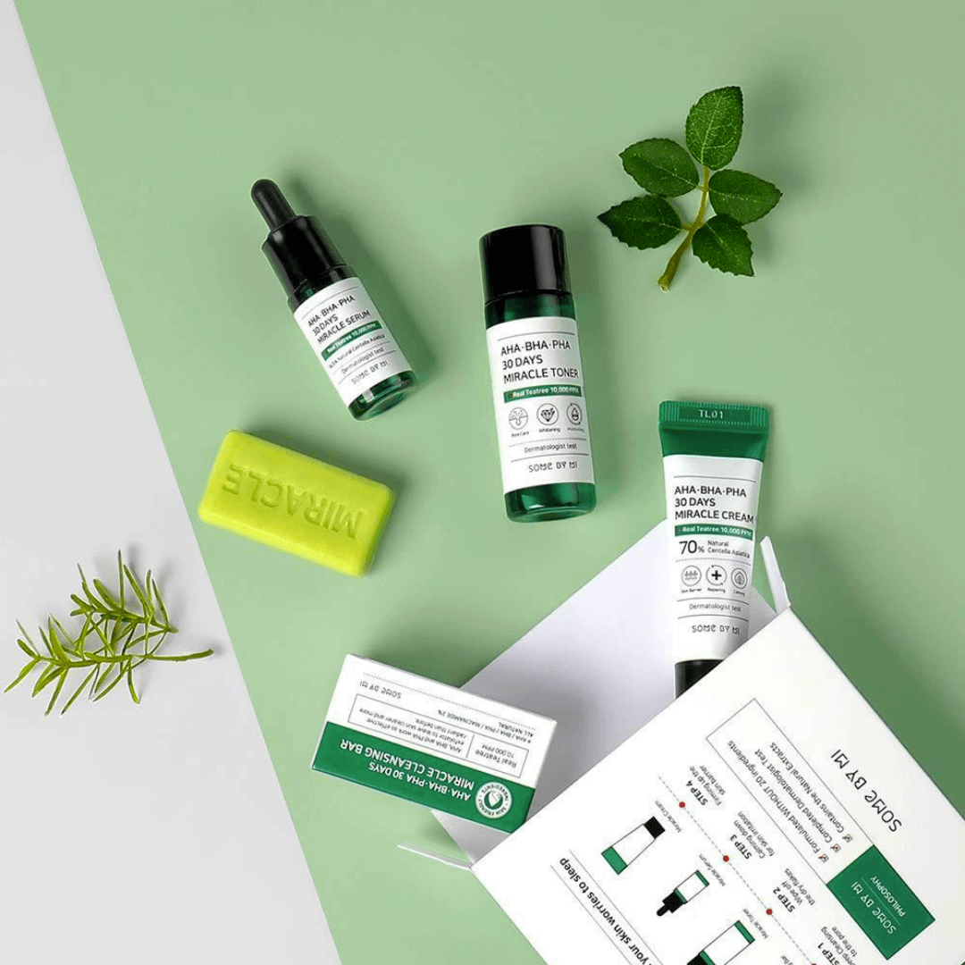 Kit antiacné AHA-BHA-PHA Miracle travel Kit