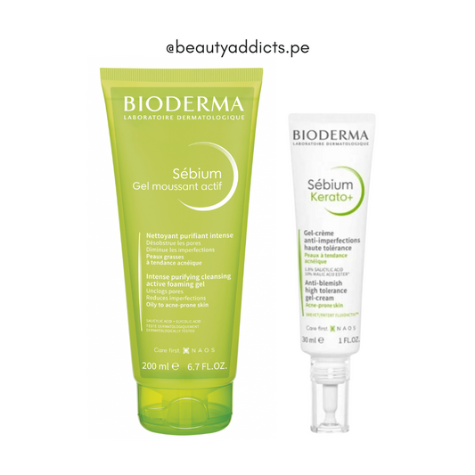 Limpia y trata pieles acnéicas: Bioderma