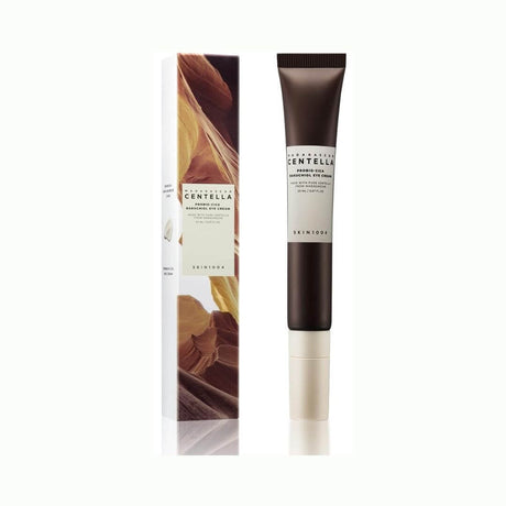 Madagascar Centella Probio-Cica Bakuchiol Eye Cream Skin1004 suaviza líneas con bakuchiol.