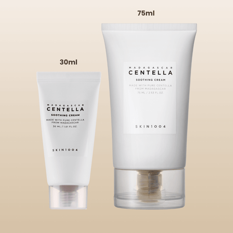 SKIN1004 Madagascar Centella Cream con efecto hidratante y refrescante.