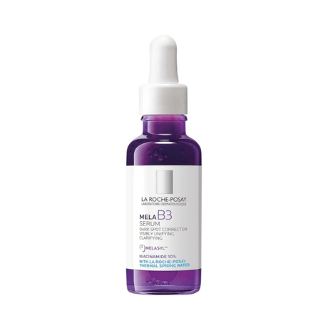 Mela B3 Serum Anti-manchas, suero concentrado que reduce las manchas oscuras y unifica el tono de la piel.