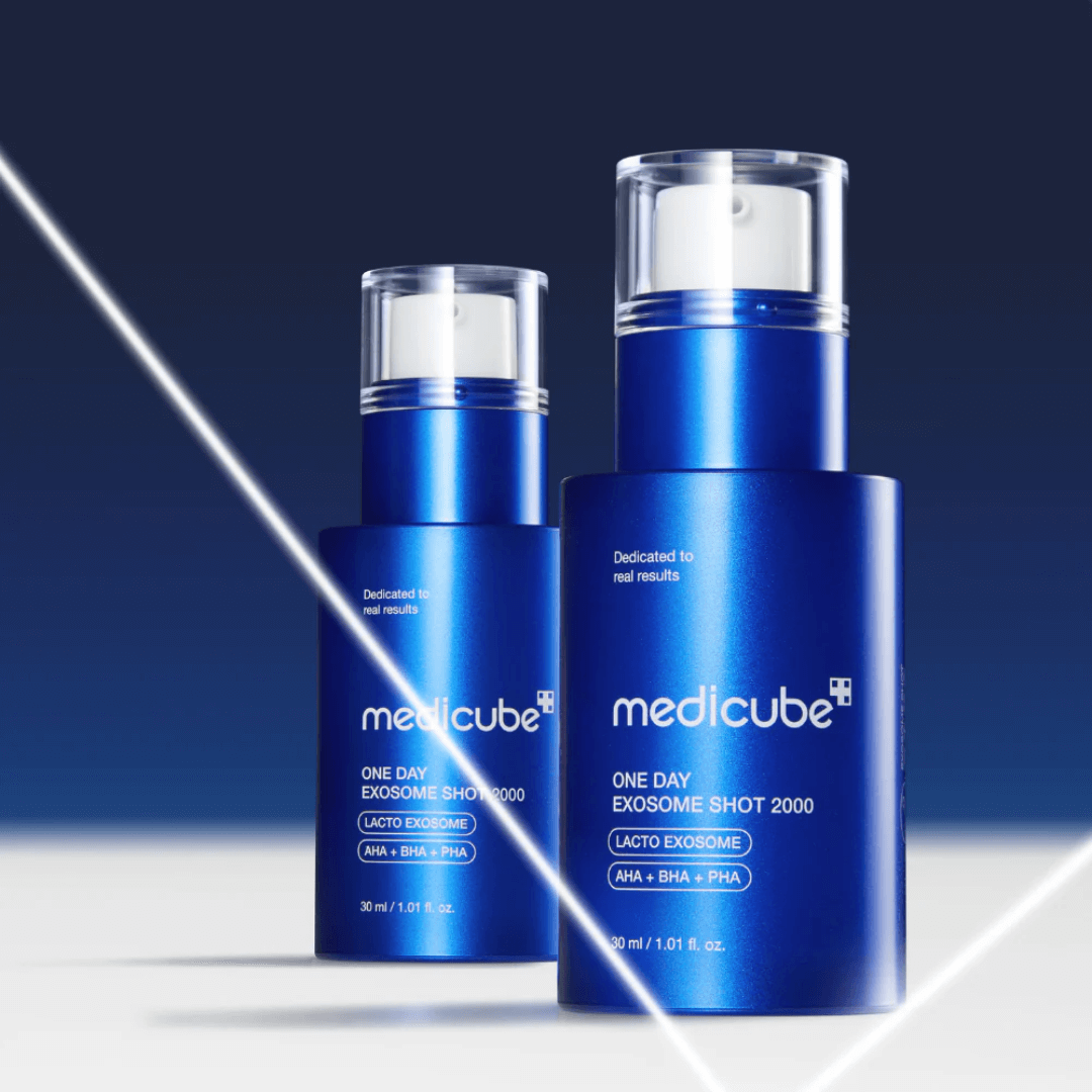 Exosome Shot Ampoule de Medicube para firmeza y regeneración celular.