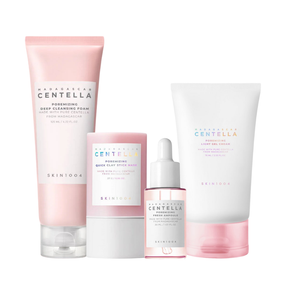 Pack de productos Madagascar Centella Poremizing de Skin 1004 para reducir sebo y poros.