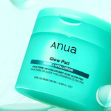 PDRN Hyaluronic Acid Pads Anua para piel radiante y fresca.