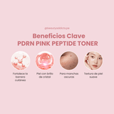 Tónico calmante Medicube PDRN Pink Cica con efecto reparador.