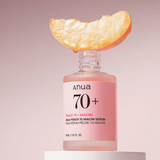Producto coreano Anua Peach 70 + Niacin para brillo y vitalidad en la piel.