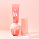 Peach Smoothie Vitamin B3 Body Scrub Cathy Doll elimina células muertas y suaviza.