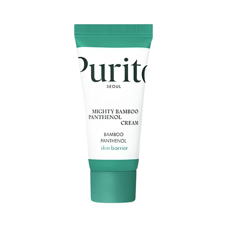 Purito SEOUL Mighty Bamboo Panthenol Cream calma rojeces y sensación de tirantez facial.