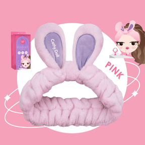 Vincha Rabbit Headband Cathy Doll de diseño adorable de conejo fácil de usar.
