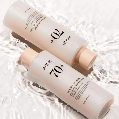 Rice 70 Glow Milky Toner, tónico hidratante y aclarante que mejora la luminosidad del rostro.