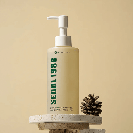 Desmaquillante en aceite Seoul 1988 para retirar SPF y maquillaje.