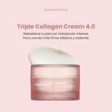 Crema hidratante con colágeno de Medicube para piel más suave y firme.