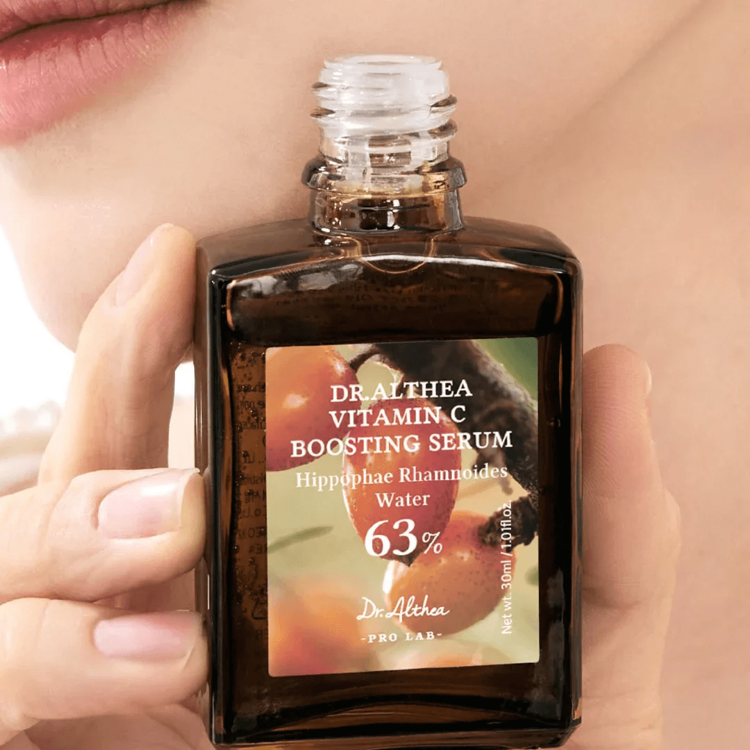 Producto Dr. Althea Vitamin C Boosting con acción anti-manchas y brillo.