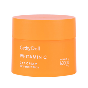 Whitamin C Day Cream Cathy Doll ilumina la piel con vitamina C estabilizada.