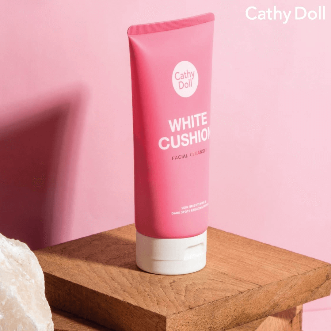 White Cushion Facial Cleanser Cathy Doll