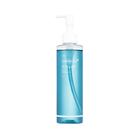 Medicube Zero Pore Cleansing Oil limpia profundamente y disuelve impurezas.