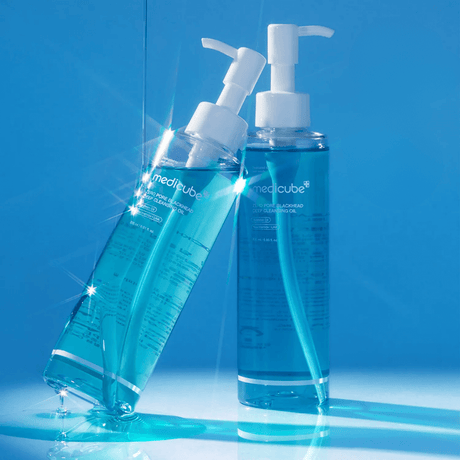Aceite limpiador Medicube Zero Pore para puntos negros y poros obstruidos.