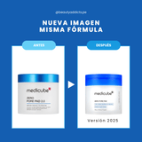 Zero Pore Pads 2.0 de Medicube con ácidos exfoliantes suaves.