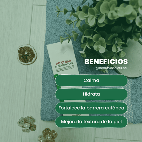 Limpiador en espuma AC Clear para piel grasa o mixta