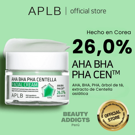Crema facial con acción exfoliante suave que ayuda a eliminar células muertas y mantener una textura más uniforme.