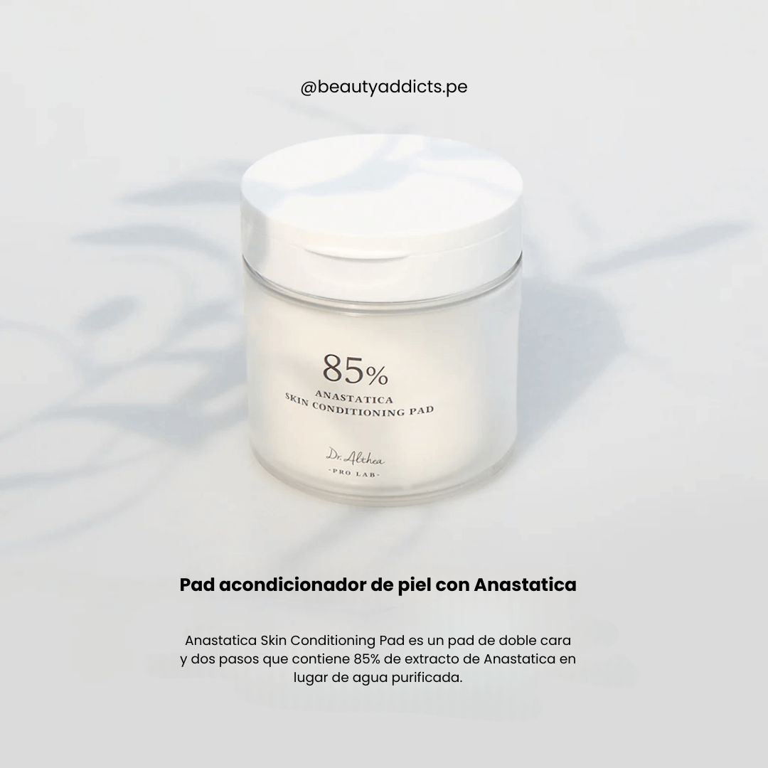 Dr.Althea Anastatica Pad suaviza la piel y mejora su elasticidad.