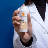 Anthelios Age Correct con Color 50 SPF La Roche-Posay protege la piel de rayos UVA/UVB.