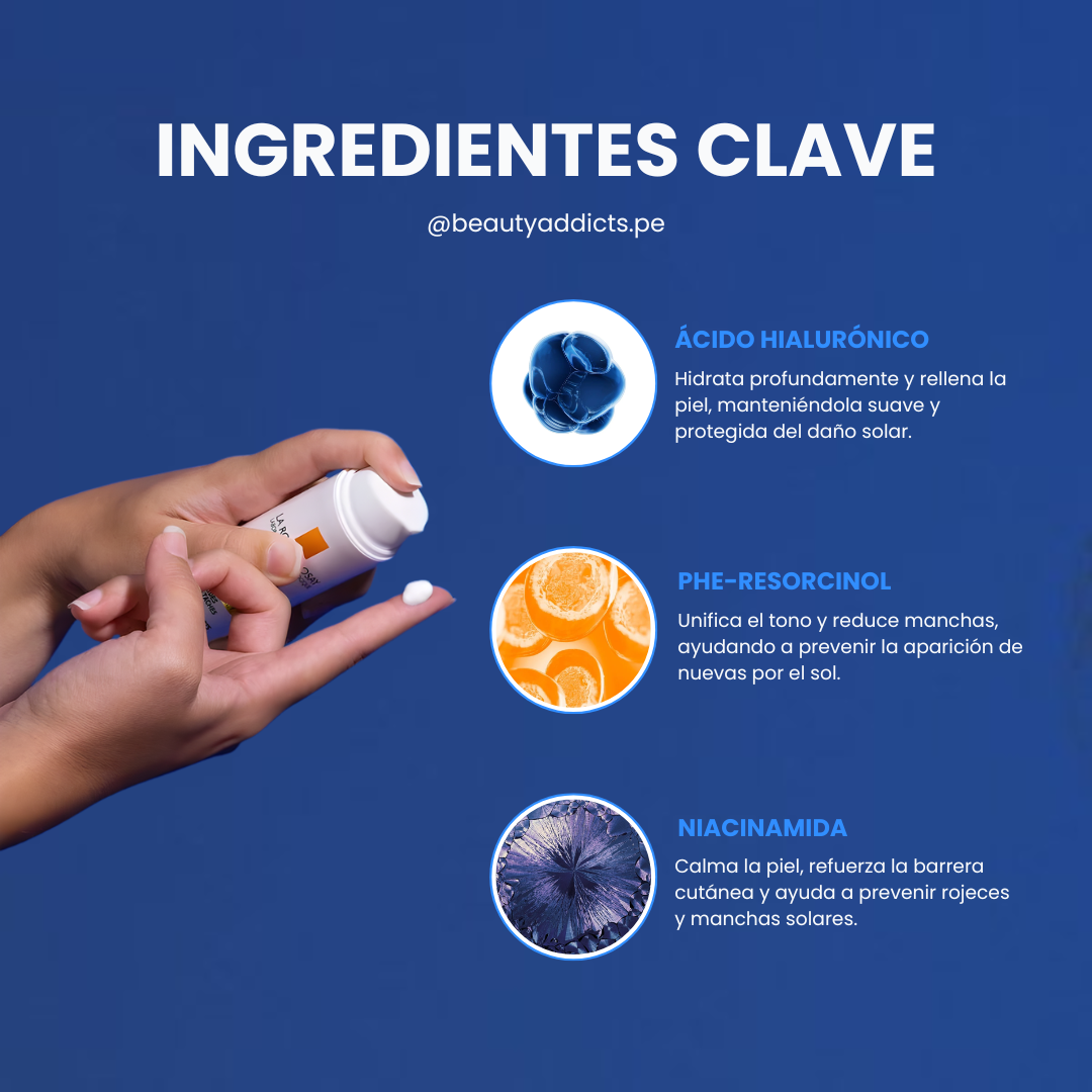 Anthelios Age Correct con Color 50 SPF La Roche-Posay refuerza la barrera cutánea frente al sol.